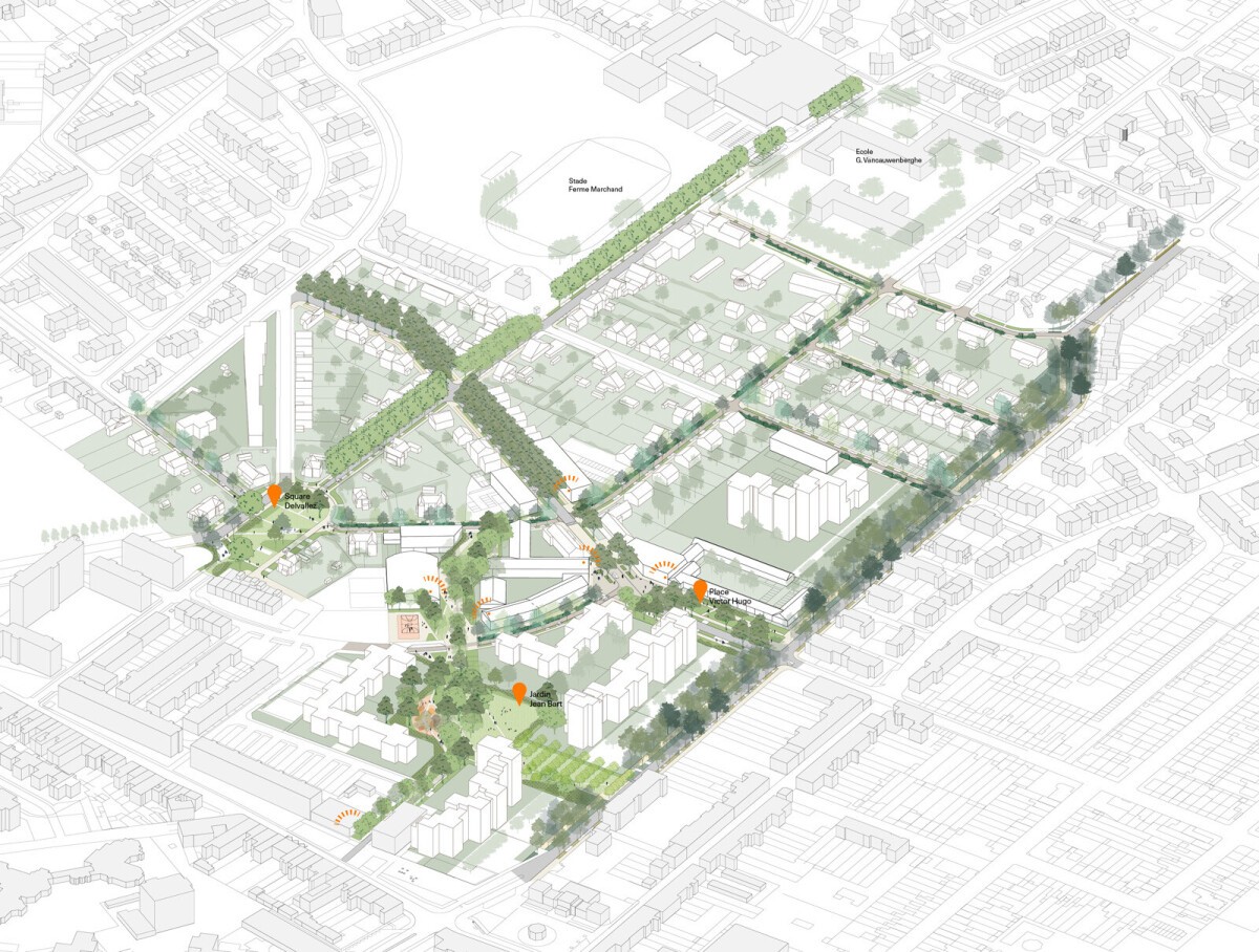 Quartiers Jean-Bart Guynemer et Cité des Cheminots